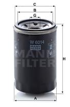 Mann Filter W6014 - FILTRO ACEITE