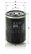 Mann Filter W6106 - FILTRO ACEITE