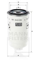 Mann Filter WK84228 - FILTRO COMBUSTIBLE