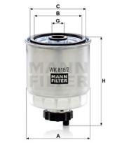 Mann Filter WK8182 - FILTRO COMBUSTIBLE