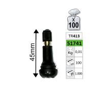 Jbm 51741 - VÁLVULA PARA LLANTAS TR413 45MM - UDAD