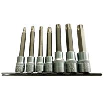 Jbm 53084 - JUEGO DE 7 PUNTAS TORX DE 3/8" Y 1/2"