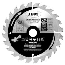 Jbm 14986 - HOJA DE SIERRA CIRCULAR 24T 115MM PARA MADERA PARA REF. 6001